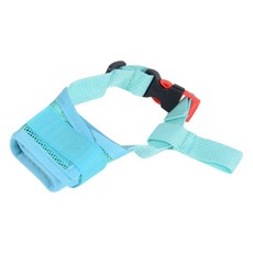 요런개 강아지 컬러드 메쉬 입마개 M, 04 블루, 1개