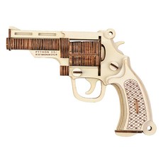 WOODABLE 立體拼圖 派森麥格農 XC-G004H, 109件, 混合顏色