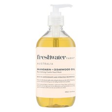 Freshwaterfarm 柑橘雪松洗手液, 1瓶, 500ml