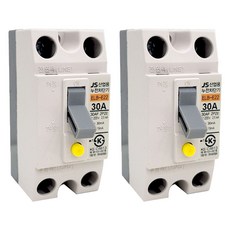JS產電 產業用 2P 30A 漏電斷路器 ELB-E22, 2個
