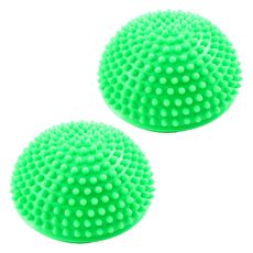 LoeyWing 平衡按摩半球 圓錐球, 哈密瓜色, 2個