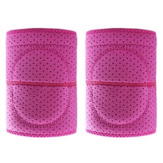 그래다다 EVA 충격방지 스포츠 무릎 보호대 핑크 2p, 1개