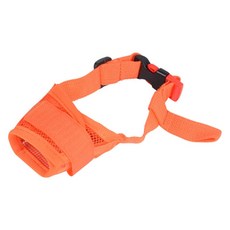 요런개 강아지 컬러드 메쉬 입마개 S, 03 오렌지, 1개