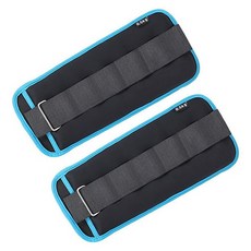 피어니스트 중량밴드 발목 모래주머니 2p, 블랙, 0.5kg