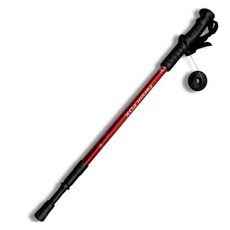 디페이브 캐주얼 노인 어르신 지팡이 레드, 1개