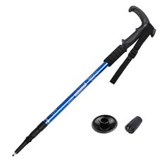 Namkabaw 디페이브 데일리 노인 어르신 커브 손잡이 스키니 지팡이 블루, 1개
