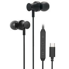 SMARTEK ANC Type-C 有線耳機, STE-ANC300, 黑色
