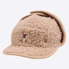 SHOOPENkids 女童 WARM UP Shoo Bear 羊羔絨保暖飛行帽 HPKACEFT2U