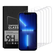 아이엔픽 러프톤 9H 강화유리 글라스 휴대폰 액정보호필름 5p 세트, 1세트