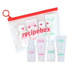 recipebox 韓兔 孩童用旅行化妝包組, 1組