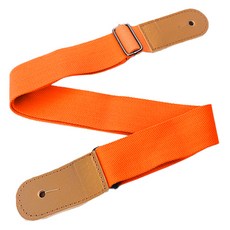 Topia 簡約吉他背帶 橘色 UKS25-C, 1個