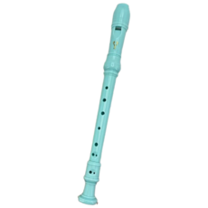 JK 英式高音直笛 8孔, 藍色, 1個