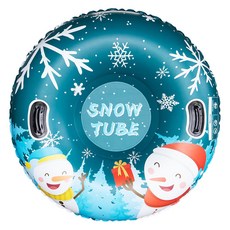 滑雪場雪橇雪圈雪人, 1個