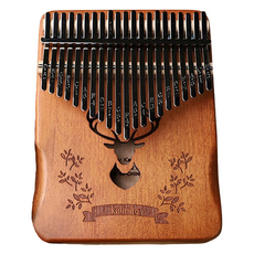 Toppia 簡約卡林巴琴 21音 森林鹿 手提, 1個