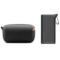 피지와이텍 테크파우치 P-CB-090 + CFexpress A타입 카드리더기 케이스 P-GM-164 세트, 블랙(테크파우치), 1세트