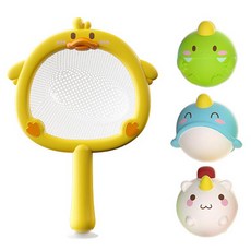 Joy Kids LED鴨子與動物朋友們洗澡玩具4件組, 混合顏色, 1套