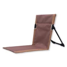 Vibe Up 輕量折疊露營野餐靠背椅, 1個, 深棕色