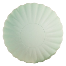 第3代矽膠波紋按摩單頭球, 1個, 綠色