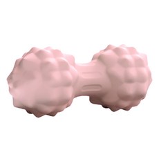 ACDI 스트레칭 마사지 3D 4포인트 마사지 볼 더블, 1개, 핑크