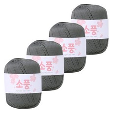 마마니트 소풍 뜨개실, 40 그레이, 4개