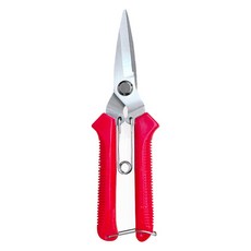 월드크린 다목적 전지가위 레드, 1개