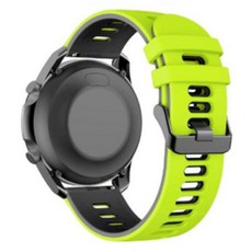 오와이규 데일리 갤럭시워치 스트랩 20mm, 라임 네이비 + 블랙버튼, 1개