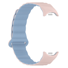 파이네스트원 마그네틱 실리콘 스마트워치 스트랩, 핑크 미스트 블루, 1개