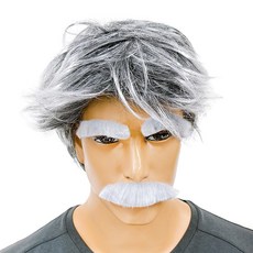 爺爺派對假髮, 1個, 混合顏色