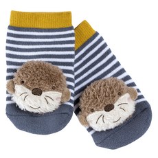 babyFEHN 幼兒水獺踝響鈴襪