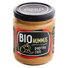 RUDOLFS 유기농 후무스 파프리카 칠리, 1개, 230g