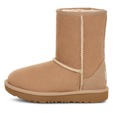 어그 아동용 오버로크 스티치 스웨이드 클래식 2 부츠