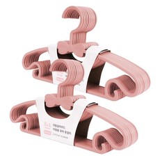 LITTLE CLOUD 多功能防滑孩童衣架, 20個, Dry Rose