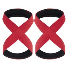 Itgom Bohahagom 健身強力舉重8字拉力帶組合, 1套, 紅色