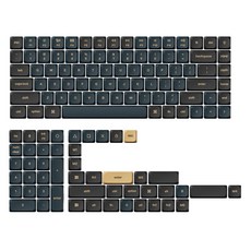 키크론 액세서리 더블샷 로우 프로파일 PBT LSA 133키 키캡세트, Knight, PBT-58-EN, 제조사축