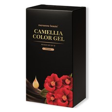 MERSENNE BEAUTE 山茶花染髮劑 140ml, 1個, 冰黑色