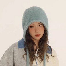 페이퍼먼츠 스윗 앙고라 겨울 니트 버킷햇 23505