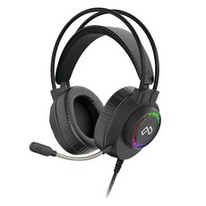 맥스틸 7.1채널 C타입 + USB 어학용 게이밍 헤드셋, GM-GHC200, 블랙