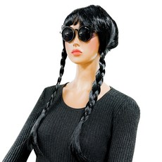 Party09 瀏海派對假髮, 1個, 黑色