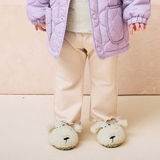 milkmile 幼童用蓬鬆柔軟斜紋靴型褲