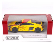 킨스마트 아우디 R8쿠페 리버리에디션 KT5422F, 옐로우, 1개