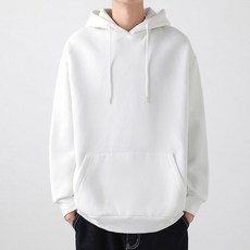 Elsso 男女通用素色連帽大學T