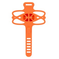 TaVa 矽膠綁帶 Pro 車頭柱型自行車手機支架, 橘色, 1個