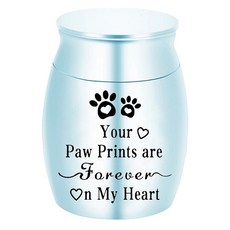 PASTEL PET 寵物彩色不鏽鋼骨灰罈 淺藍色, 1個