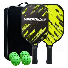 BAEGOT International 迷你網球匹克球拍 2入+球 4入+收納包組, 黑色(球拍)，隨機出貨(球), 1組