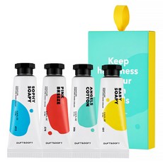 DUFT&DOFT 迷你香氛護手霜4件組, 滋潤雙手, 1組