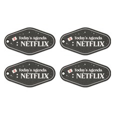 벤딕트 프래그런스 태그 방향제, LILY(토요일), 4개