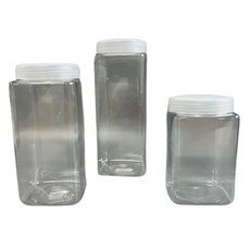 Draw Life 冰箱整理用雜糧容器 700ml+1000ml+1200ml, 1組