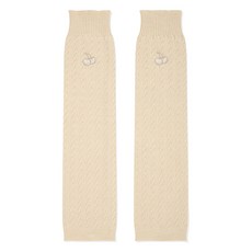 키르시 여성용 체리 케이블 니트 레그 워머