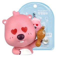 BELLEAMANT 賤萌Loopy 車用迷你芳香劑, 炸雞Loopy(黑櫻桃 + 清新棉花 + 花香), 1個