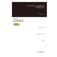 원서발췌 비판자 큰글자책, 지식을만드는지식, 발타사르 그라시안, 남영우